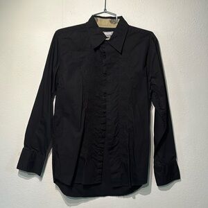 Black Utility button down long sleeve small